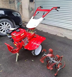 Landwirtschaft liche 9HP/177F benzin betriebene Mikro-Boden bearbeitungs fräse Mini-Traktor grubber Maschine Rotations fräse Teile Unkraut rad