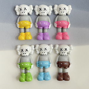 สติกเกอร์ติดเล็บทำด้วยมือตุ๊กตาเรซินขนาดใหญ่แบบสร้างสรรค์อุปกรณ์เสริมสำหรับติดโทรศัพท์แบบทำมือมีรูรองเท้าเสื้อผ้าแผ่นติดถ้วยน้ำ - Product Image 5