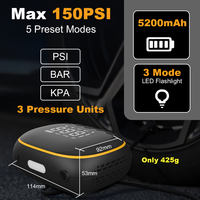 Mini compresseur d'air électrique portable, compresseur d'air portatif, pompe à air, gonfleur de pneus de voiture, pompe pour pneus de voiture