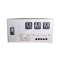 10KVA AVR Servo Régulateur de tension domestique automatique monophasé AC avec matériau en cuivre Affichage LED de fréquence 50Hz pour l'utilisation de TNS
