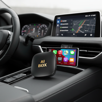 Boîte AI Mini GPS Android Portable sans Fil CarPlay Android Auto 5G WiFi Carte TF/USB Plug&Play Garantie 1 An Toutes les Applications Netflix/YouTube