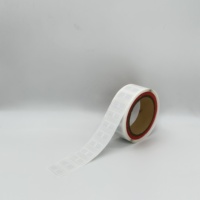 Étiquette RFID en papier couché 80x50mm 860-960 MHz, étiquette thermique UHF rigide Activo, autocollant UHF 860-960 MHz EPC Gen2 73x20 pour la gestion des actifs