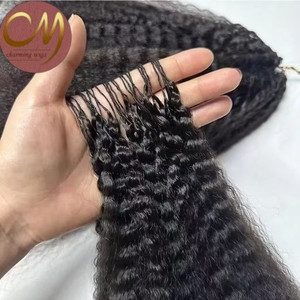 Extensions de cheveux au <span class=keywords><strong>crochet</strong></span> Boho Goddess, tresses bouclées Deep Wave, coiffure protectrice très prisée, Locs papillon au <span class=keywords><strong>crochet</strong></span> - Product Image 1