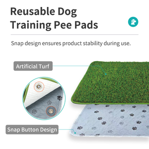 Tapis d'entraînement super absorbant pour chiens et chats, réutilisable, lavable, pour l'urine, fournitures pour l'élimination des déchets d'animaux - Product Image 3