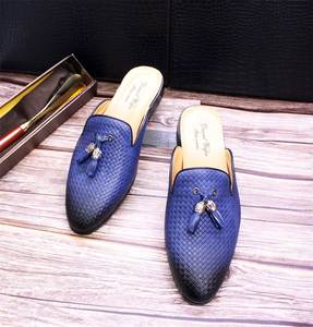 New Stylish Handcrafted Genuine Leather Men's <b>Shoes</b> for Spring Comfortable Custom-Made Formal Occasions Casual Wear <b>Waterproof</b> - Product Image 4