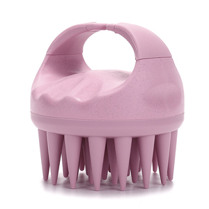 Beauty Product Shampoo <b>Brush</b> Hair Massage <b>Brush</b> Hair Treatment Silicone Hair <b>Scalp</b> Massager - Product Image 3