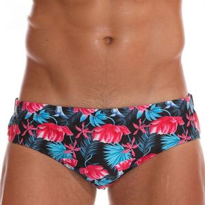 Summer Custom <b>Mens</b> Swim Briefs Solid Color Printed Shorts Low Waist Swimsuit Waterproof <b>Men</b> Beach <b>Trunks</b> - Product Image 3