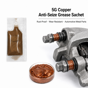 Grasa Anticorrosiva a Base de Cobre 5G en Sachet, Pasta Resistente al Desgaste y al Óxido para Piezas Metálicas Automotrices - Product Image 1