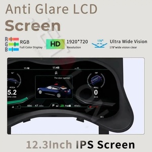 แผงหน้าปัดดิจิตอล LCD ขนาด 12.3 นิ้ว สำหรับ Infiniti Q70 ปี 2013-2020 มาตรวัดความเร็วรอบ มาตรวัดระยะทาง จอแสดงผลเสมือนจริง พร้อมระบบ GPS และมาตรวัดความเร็ว - Product Image 3