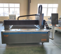 Mesin Pemotong Laser Fiber CNC Ruijie 3000mm*1500mm untuk Lembaran Logam Cypcut HIWIN BMP/PLT/DWG/DST
