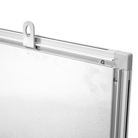 Tableau blanc magnétique Cadre en aluminium Tableau blanc magnétique mural pour salle de classe
