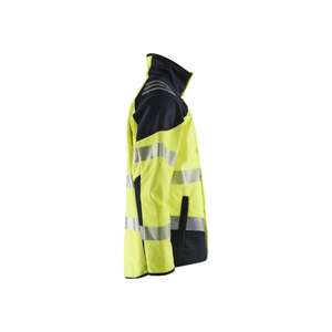 BLAKLADER - 494815603389XXXL Multinorm Chaqueta Softshell Hi-vis Amarillo/Azul marino-EAN 7330509787366 ROPA DE TRABAJO RESISTENTE A LLAMAS - Product Image 4