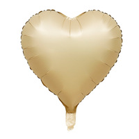 Ballon numérique en forme de cœur, d'étoile et d'amour de 32 pouces, couleur crème, blanc, caramel, chocolat, pour la fête prénatale, vente en gros