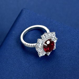 Hot <strong>Stone</strong> Designer Jewelry Synthetic <strong>Ruby</strong> Jewelry Gemstone 925 Sterling Silver CZ <strong>Ruby</strong> <strong>Stone</strong> Rings - Product Image 2