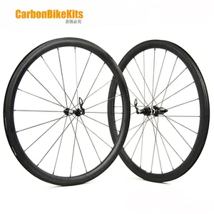 بيع بالجملة من الصين 38c 700c دراجة الطريق خفيفة الوزن sr41 swheelset 38 مع DT iss hub sapim cxray المتحدث