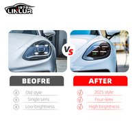 [1979] luces de coche 2020 2022 2021 2017 2018 971 Actualización de faros delanteros a 2024 976 estilo Pdls faros Led para Porsche Panamera 971