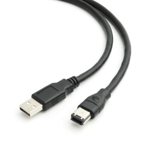 <span class=keywords><strong>Firewire</strong></span> IEEE 1394 6 pines macho a <span class=keywords><strong>USB</strong></span> 2,0 A macho Adaptador convertidor Cable 0,2 M/1M/3M - Product Image 1