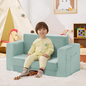 Canapés pour enfants personnalisés, canapé en mousse compressée pour bébé, chaise pour tout-petit, mousse haute densité, chaise longue pliable, canapé-lit pour enfants - Product Image 3