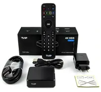 Meilleur TVIP 710 605 S905W2 1G 8G Android 11 Linux Box TV Boîtier de Streaming Smart Décodeur Compatible Portal Lecteur Multimédia IPTV TVIP710