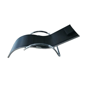 Chaises de piscine en aluminium robuste, chaises longues de plage pour la natation - Product Image 1