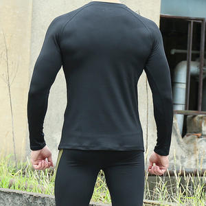 Ensemble haut et pantalon en polaire <span class=keywords><strong>thermique</strong></span> d'hiver Sous-vêtements tactiques OEM pour la chasse, l'entraînement et les activités de plein air - Product Image 6