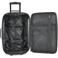 Ensemble de bagages de voyage à roulettes extensibles en polyester écologique, sac de voyage à 2 roues, sac de sport, ensemble de bagages de luxe moderne unisexe
