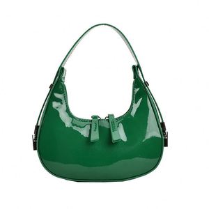 Bolso de Mano de Mujer con Clip, Estilo Vintage 2022, Bolsos de Mensajero de Cuero PU, Bolso de Hombro - Product Image 2
