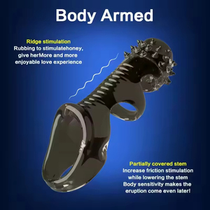 แหวนสั่นสำหรับผู้ชาย แหวนค็อกริง กันน้ำ 100% IPX7 สีตามสั่ง เป็นมิตรกับสิ่งแวดล้อม ของเล่นทางเพศสำหรับผู้ชายรักร่วมเพศ - Product Image 5