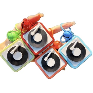 Móc khóa ghi âm <span class=keywords><strong>mini</strong></span> Retro mới có thể chơi và ghi lại hộp nhạc vui nhộn sáng tạo Móc chìa khóa phụ kiện nhỏ cầm tay treo quà tặng - Product Image 1