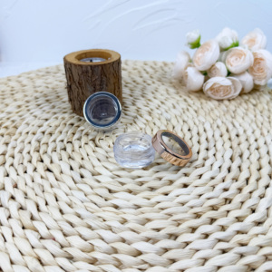 Tarro de muestras cosméticas con contenedores de viaje y almacenamiento de cremas en polvo - Product Image 1