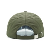 Casquette de baseball sportive entièrement personnalisée, haute performance, séchage rapide, couleur unie, tissu technique, couronne souple non structurée, pour la course à pied