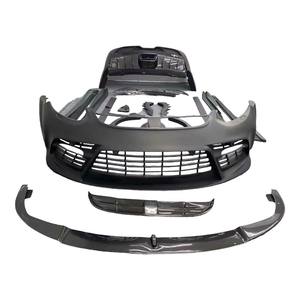 Demi fibre de carbone Bodykit avant pare-chocs arrière diffuseur becquet côté garde-boue jupes pour <span class=keywords><strong>Porsche</strong></span> Panamera 970 à MANSORY - Product Image 1