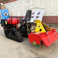Tracteur agricole pour la protection des sols et le travail du sol à haute efficacité, labourage efficace et plantation de maïs sur terrains difficiles