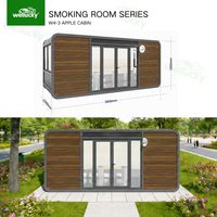 WELLUCKY Cabane Portable Apple pour un Retraite Naturelle, Cabane de Luxe pour Vivre en Plein Air avec Installation Rapide