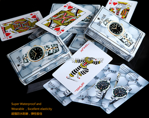 2020 Personnalisé <span class=keywords><strong>Bon</strong></span> poker 100% cartes à jouer en plastique - Product Image 2