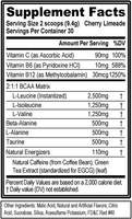 Poudre Énergisante BCAA Marque Blanche OEM/ODM 5g – BCAAs Premium Saveur Cerise-Limeade – Complément Sportif pour l'Endurance et la Récupération