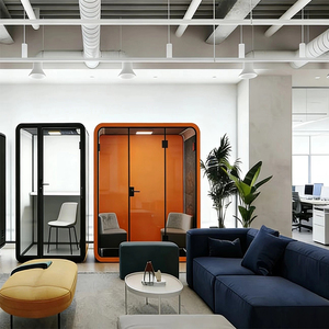 Cabina Acústica para Oficina, Cabina Telefónica Modular, Cabina Silenciosa para Reuniones <span class=keywords><strong>de</strong></span> Trabajo, Sala <span class=keywords><strong>de</strong></span> Estudio Portátil - Product Image 2