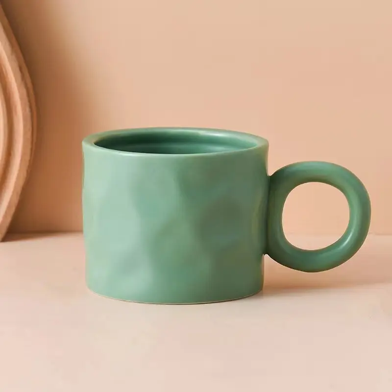 400ml creative matte latte cup nordic milk custom mug ceramic coffee mugs customizable