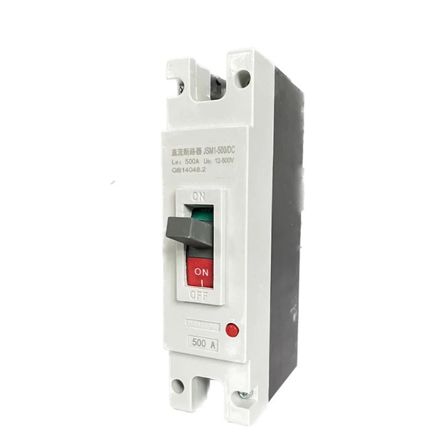 1P 2P Molded Case DC Circuit Breaker 12v-500v 125A 160A 200A 250A 300A 400A 500A 600A DC MCCB Circuit Short Circuit Protector