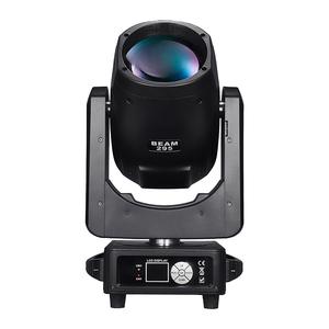 DJSTAR Beam 295W Moving Head <b>Light</b>-Double/Super Prisms Rainbow Effect DMX512 Control Sound-Activated for Clubs/Weddings/DJ - Product Image 5
