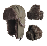 Gorro de Invierno Personalizado, Tipo Trapper, con Orejeras, Estilo Ushanka, para Aviador, para Esquí y Actividades al Aire Libre, WA11