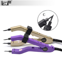 Sharp end C conseils nouveauté JR609 qualité chaleur cheveux connecteur température contrôlable chaleur fer cheveux Extension outils Kit 220C