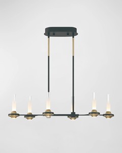 โคมไฟระย้าแอลอีดีสีทองแบบโค้งแสงศิลปะสมัยใหม่สำหรับห้องนั่งเล่น/ห้องรับประทานอาหาร - Product Image 4