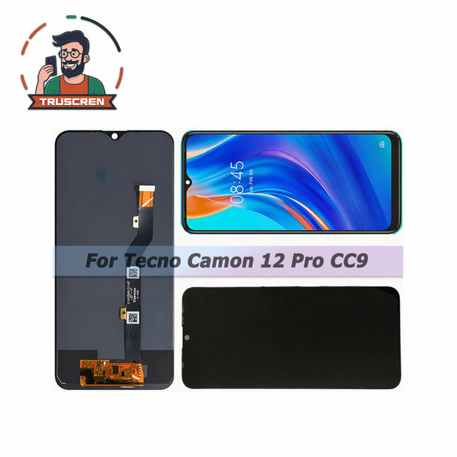 LCD For Infinix Hot 8 X650 & Tecno Camon 12 CC9 Cell Phone Lcd Touch Mobile Phone Lcd Screen