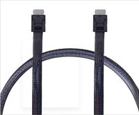 Cable Oculink SFF-8611 4i Mini SAS de 0.5m/0.8m para Transferencia de Datos, Cable de Servidor con Cubierta de Cobre Puro, Nylon, TPE y PVC, Trenzado de Plástico Tipo USB