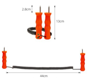 Pics de sécurité rétractables pour la pêche sur <span class=keywords><strong>glace</strong></span> et le patinage sur <span class=keywords><strong>glace</strong></span>, équipement d'accessoires de pêche - Product Image 5