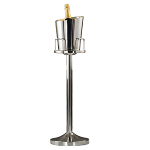 Seau à glace personnalisé en vrac or Rull champagne bière acier inoxydable métal seau à glace en étain avec support pour <span class=keywords><strong>Htel</strong></span> Bars Restaurant - Product Image 4