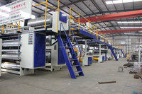 Ligne de production de carton ondulé électrique Dongguang Xinglong à 3/5/7 couches, haute vitesse, avec moteur et roulement