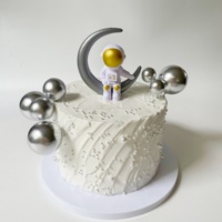 Ins Style Astronaut Statue Kuchen Dekoration Kinder Geburtstags torte Topper