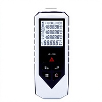 Mini télémètre laser 50M, outil de mesure numérique haute précision avec calcul de surface et de volume pour les constructeurs et le bricolage